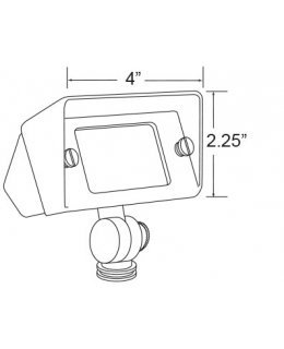 Encore LEDBL-30-LED 3W Mini Area Light 